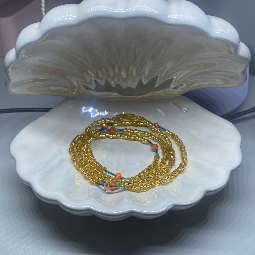 Cheer Clasp waistbead