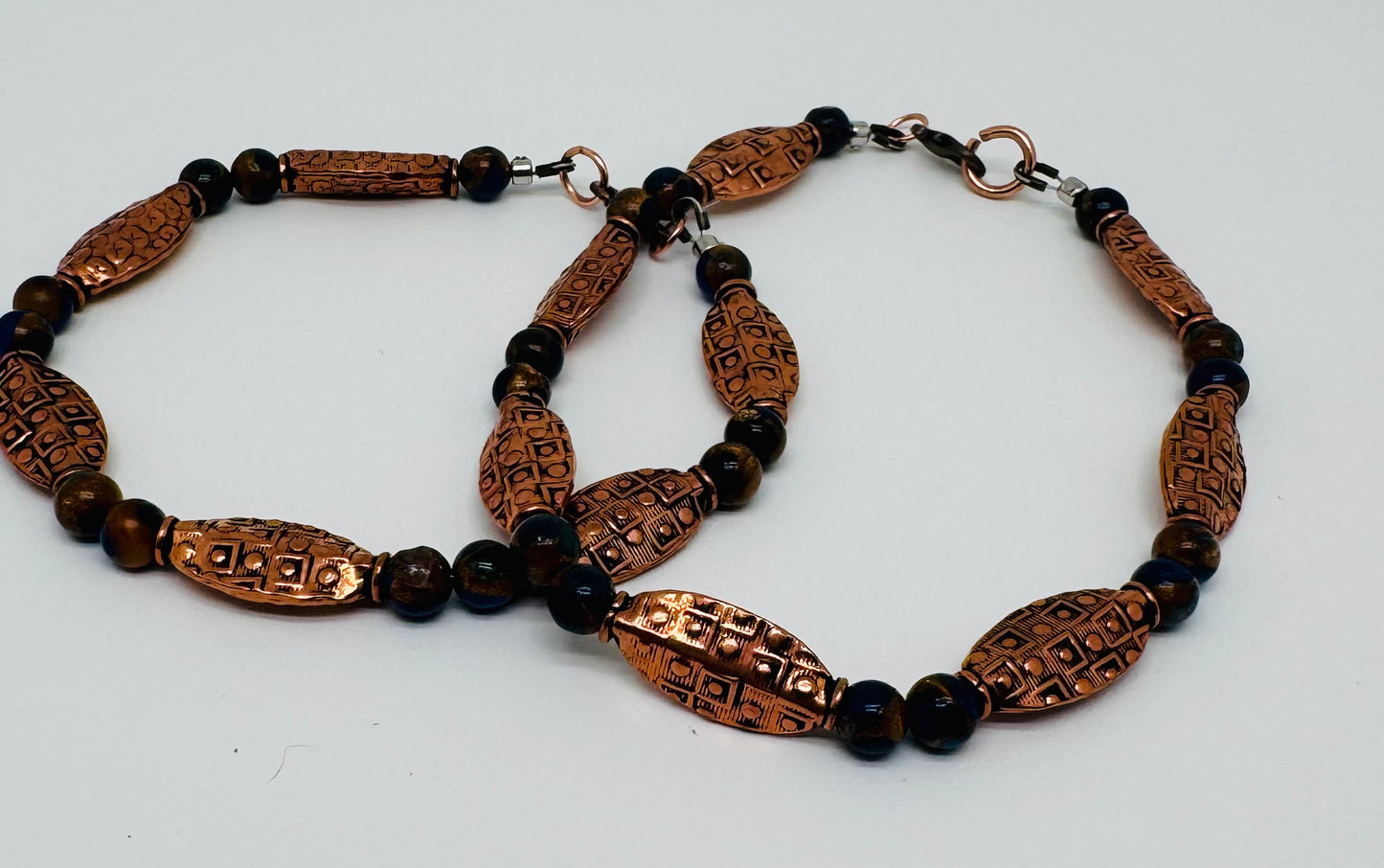 Copper anklets 9 inches