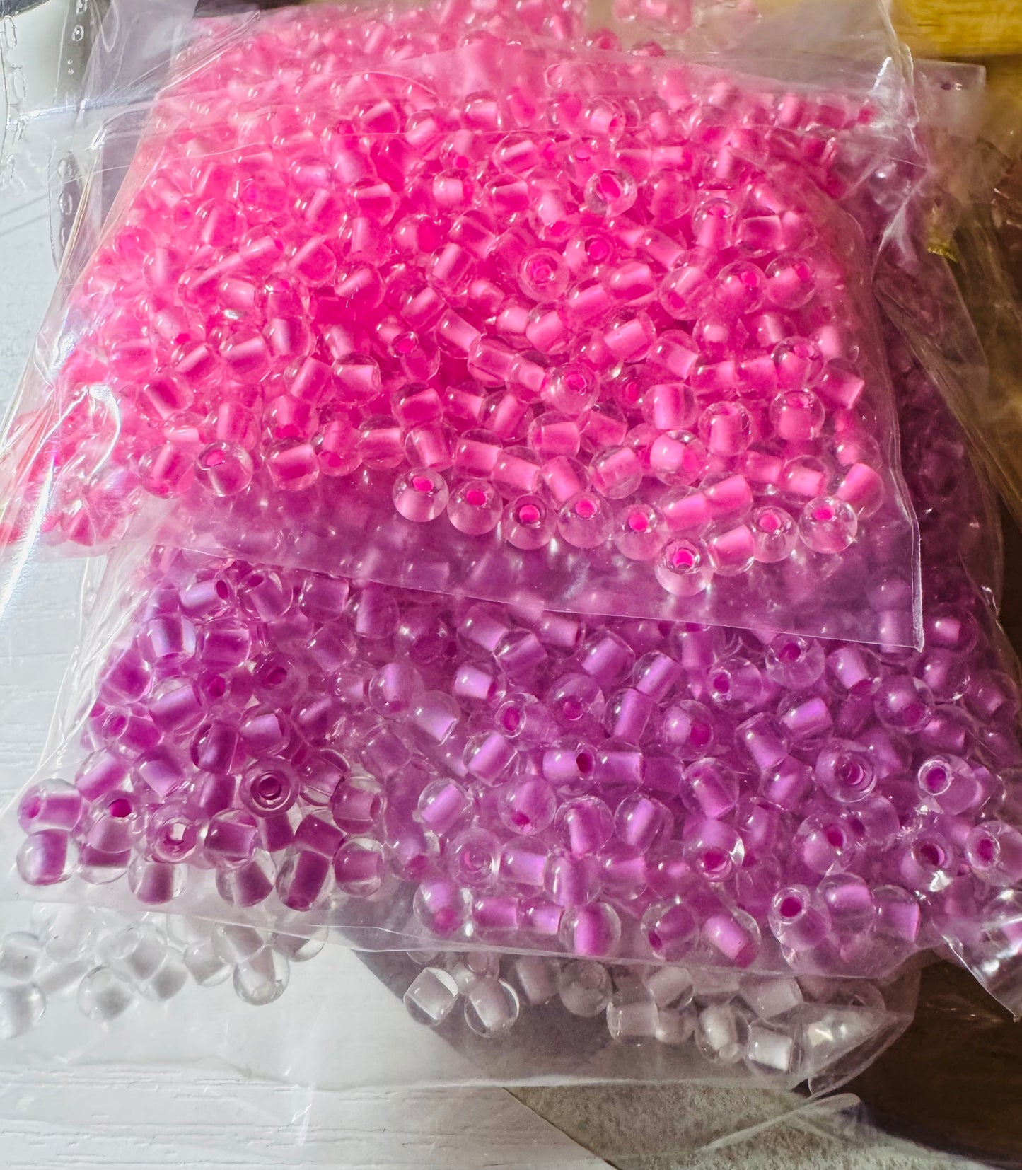 Changing colors, Beads