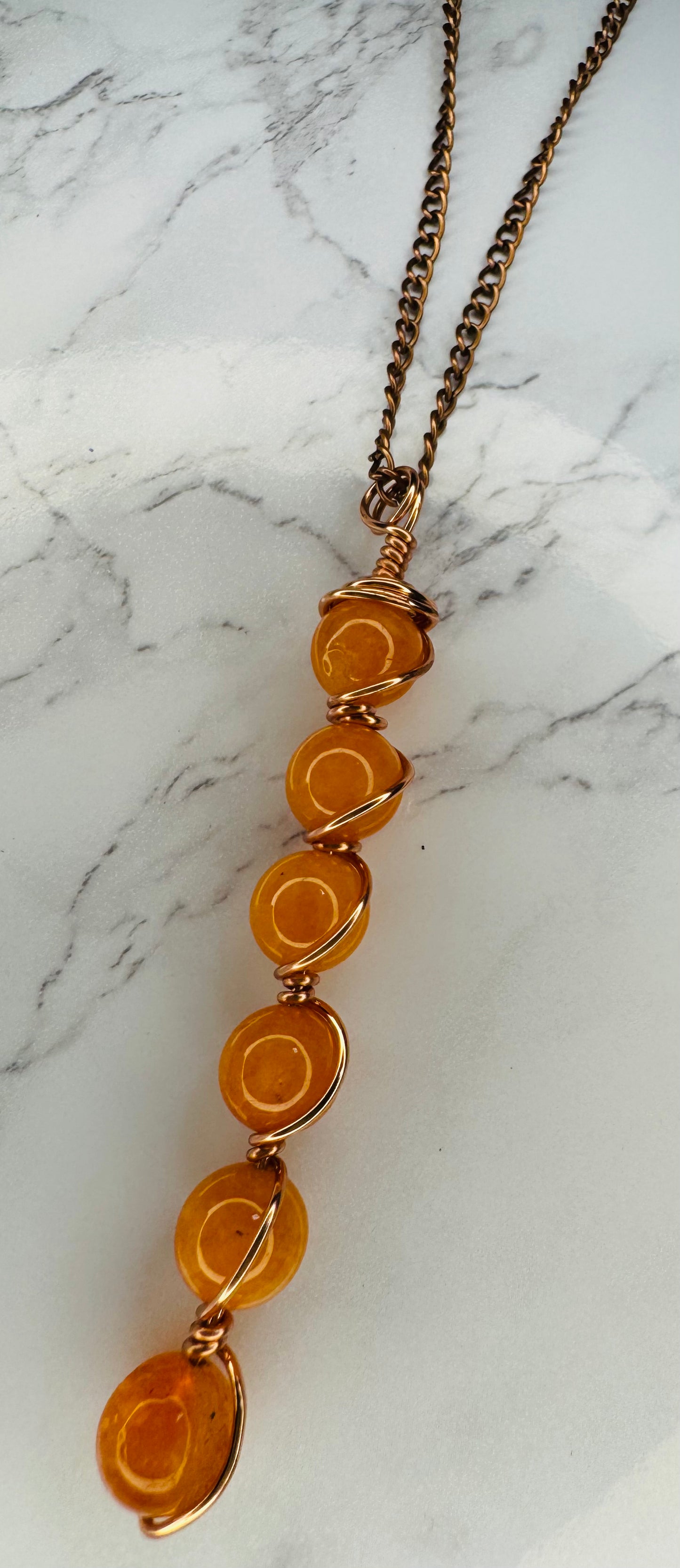 Orange aventurine