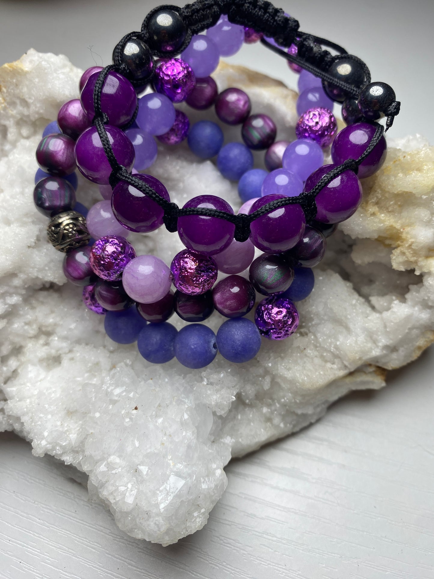 Purple four piece set