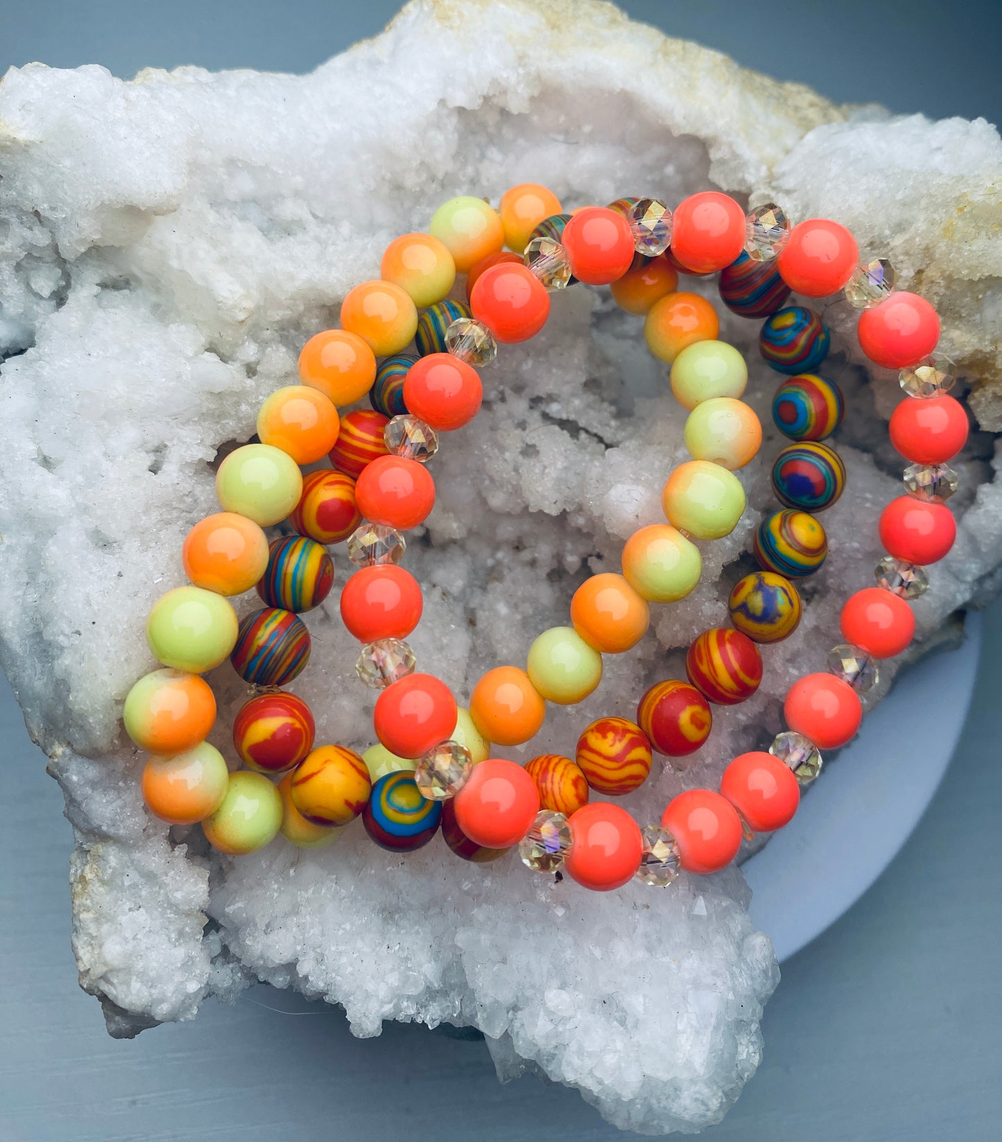 Three piece bracelet set