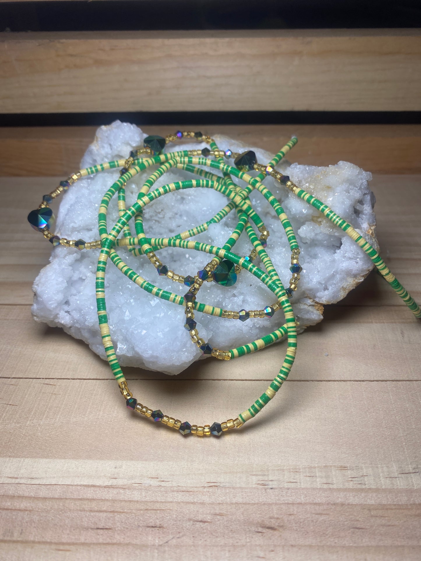  47 inch tie on waistbeads