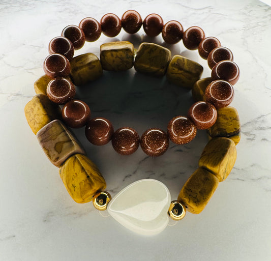 Natural style bracelet