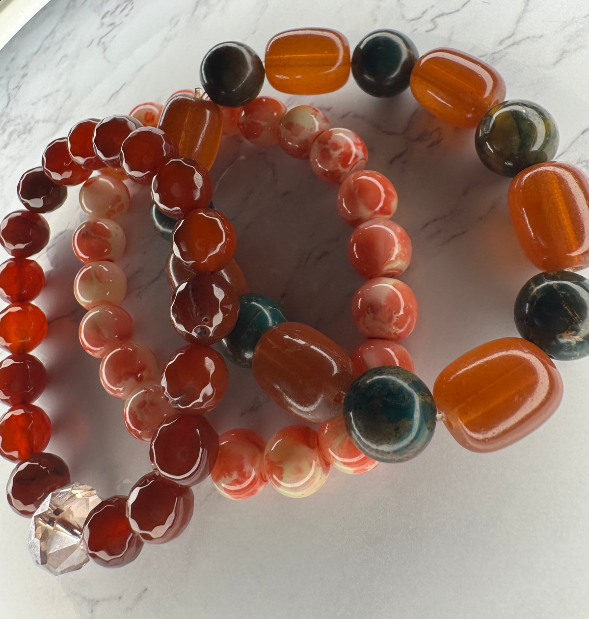 Three piece bracelet set