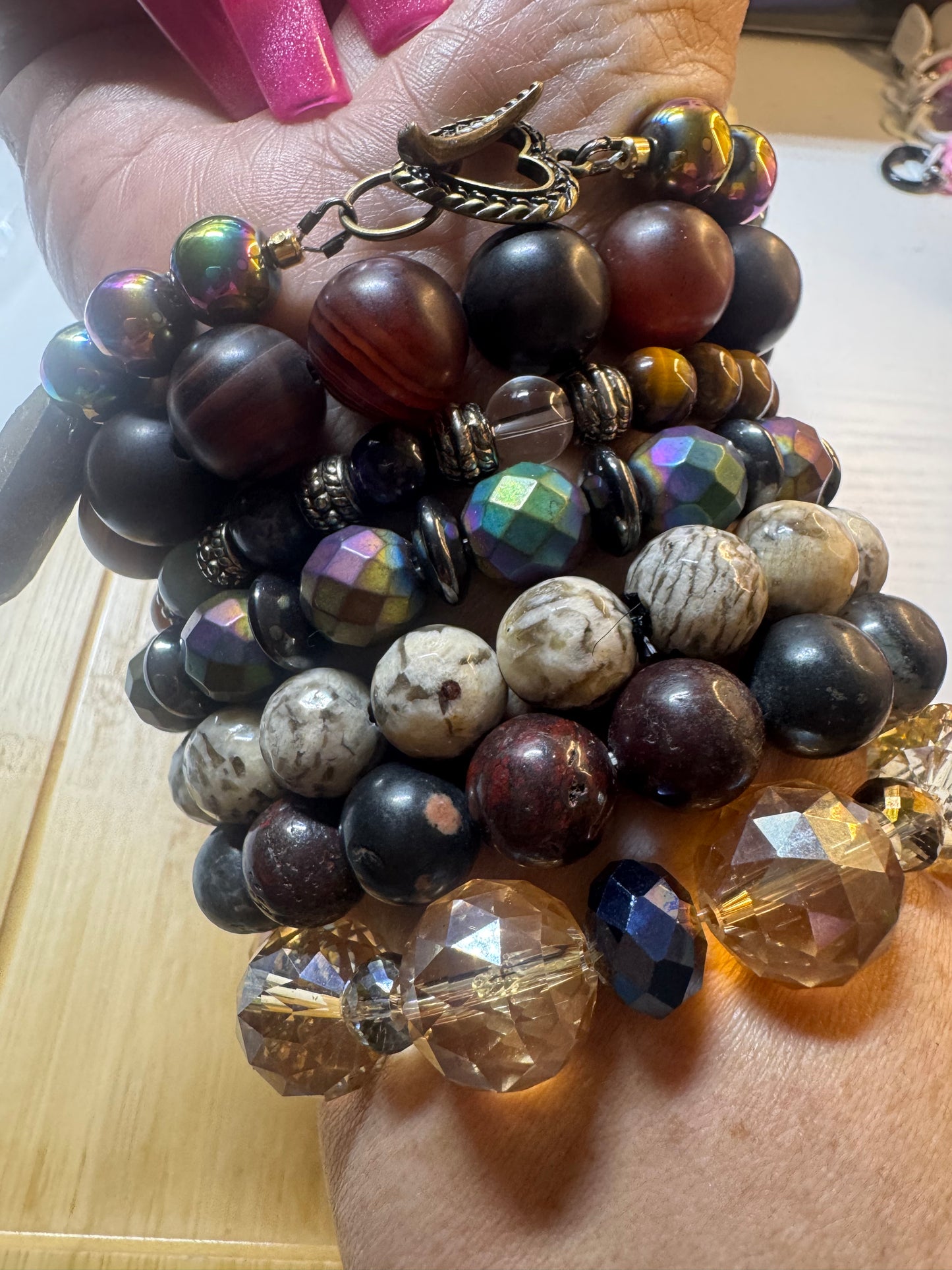 Seven piece stack