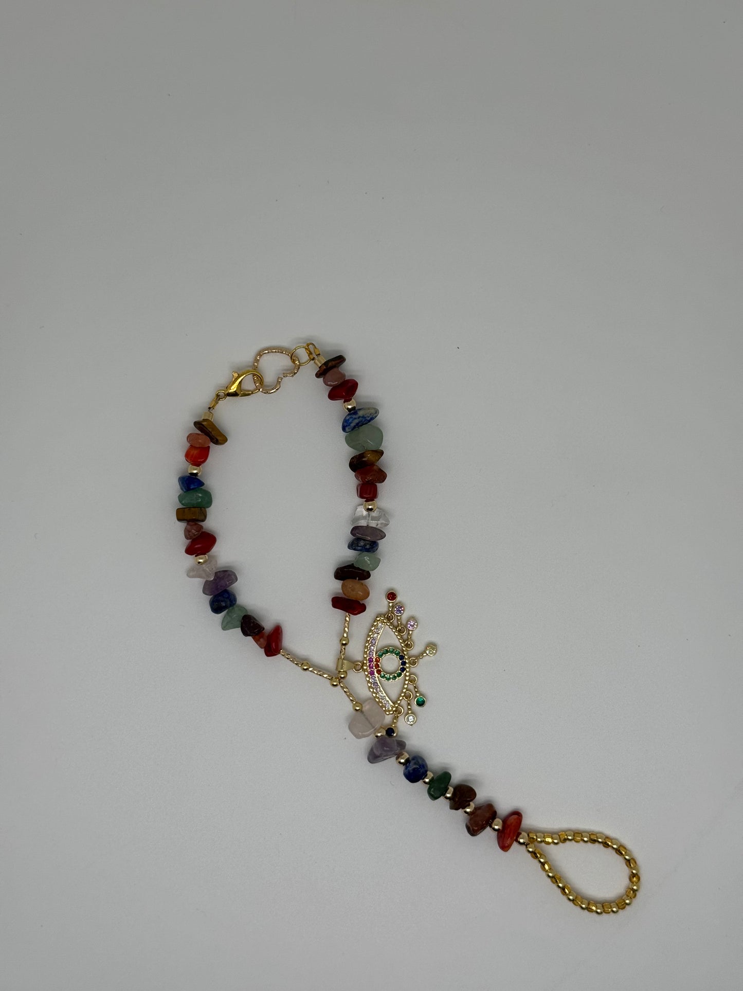 Custom, May 7 chakra hand adornment