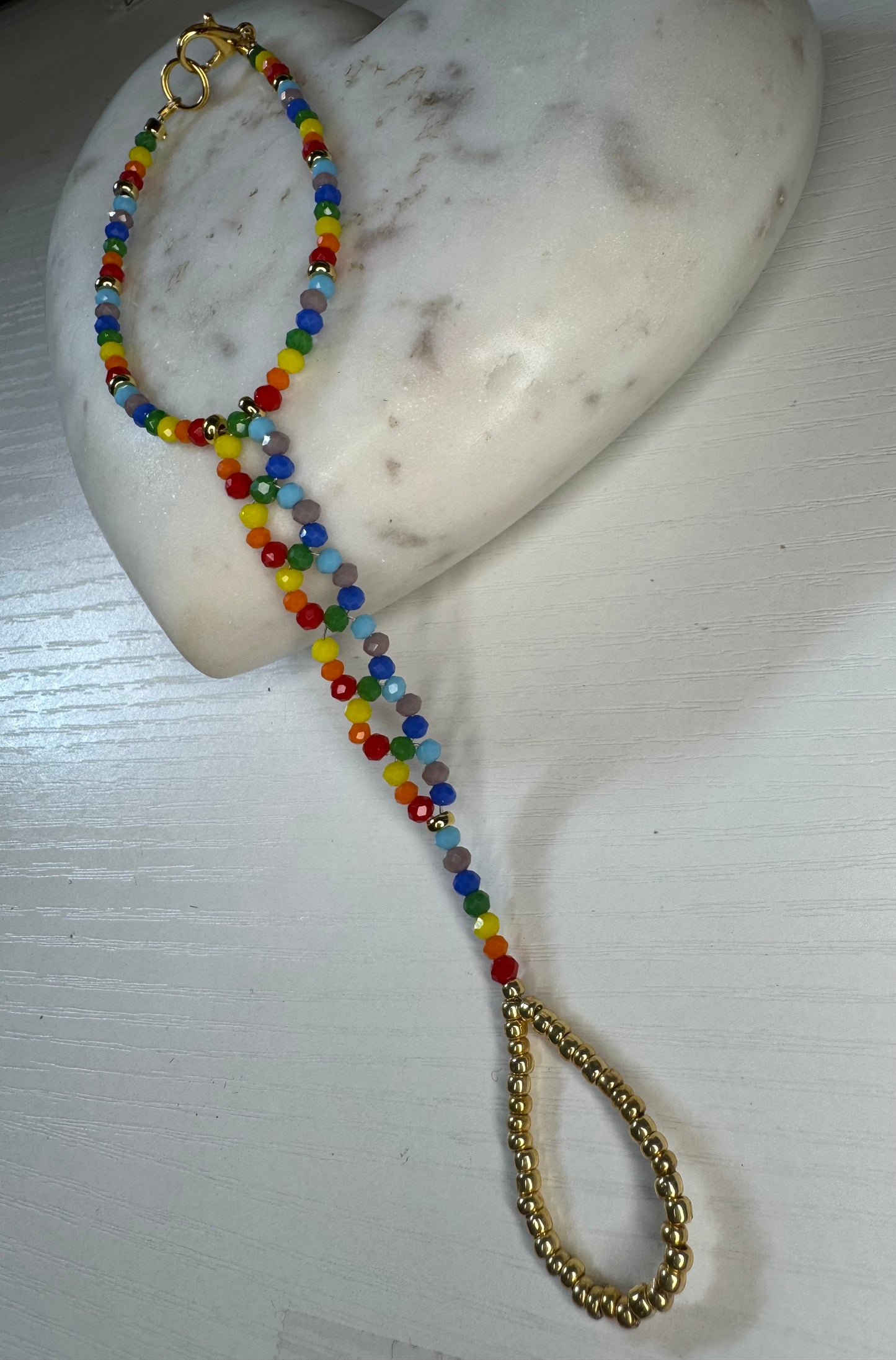 Custom me one-of-a-kind rainbow handpiece