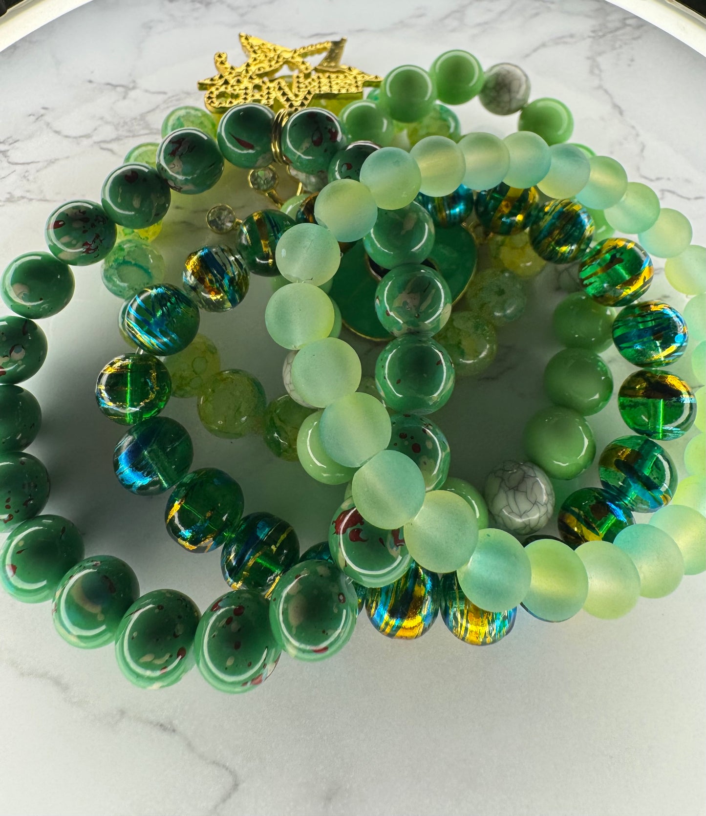 Five piece bracelet set