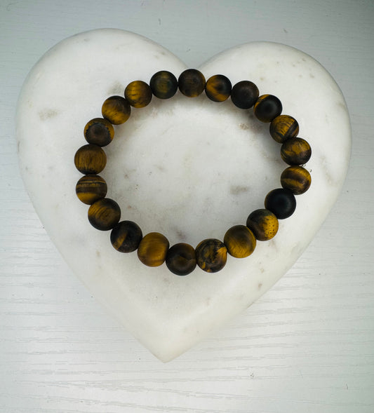 Tiger’s eye natural stone bracelet