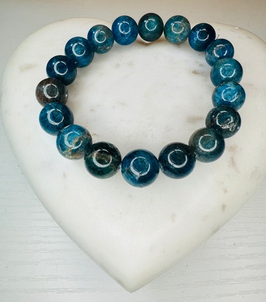 Natural Blue Apatite 12mm