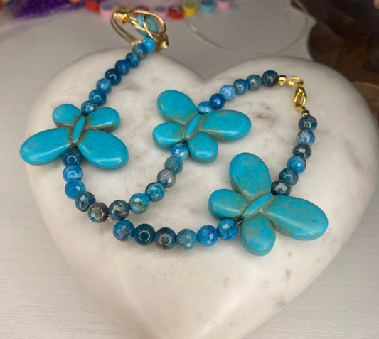 Turquoise butterfly