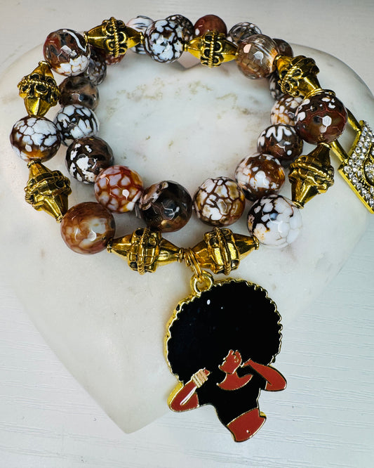 Custom-made bracelet set