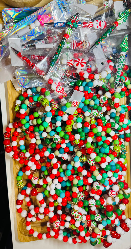 Christmas bracelets ￼￼