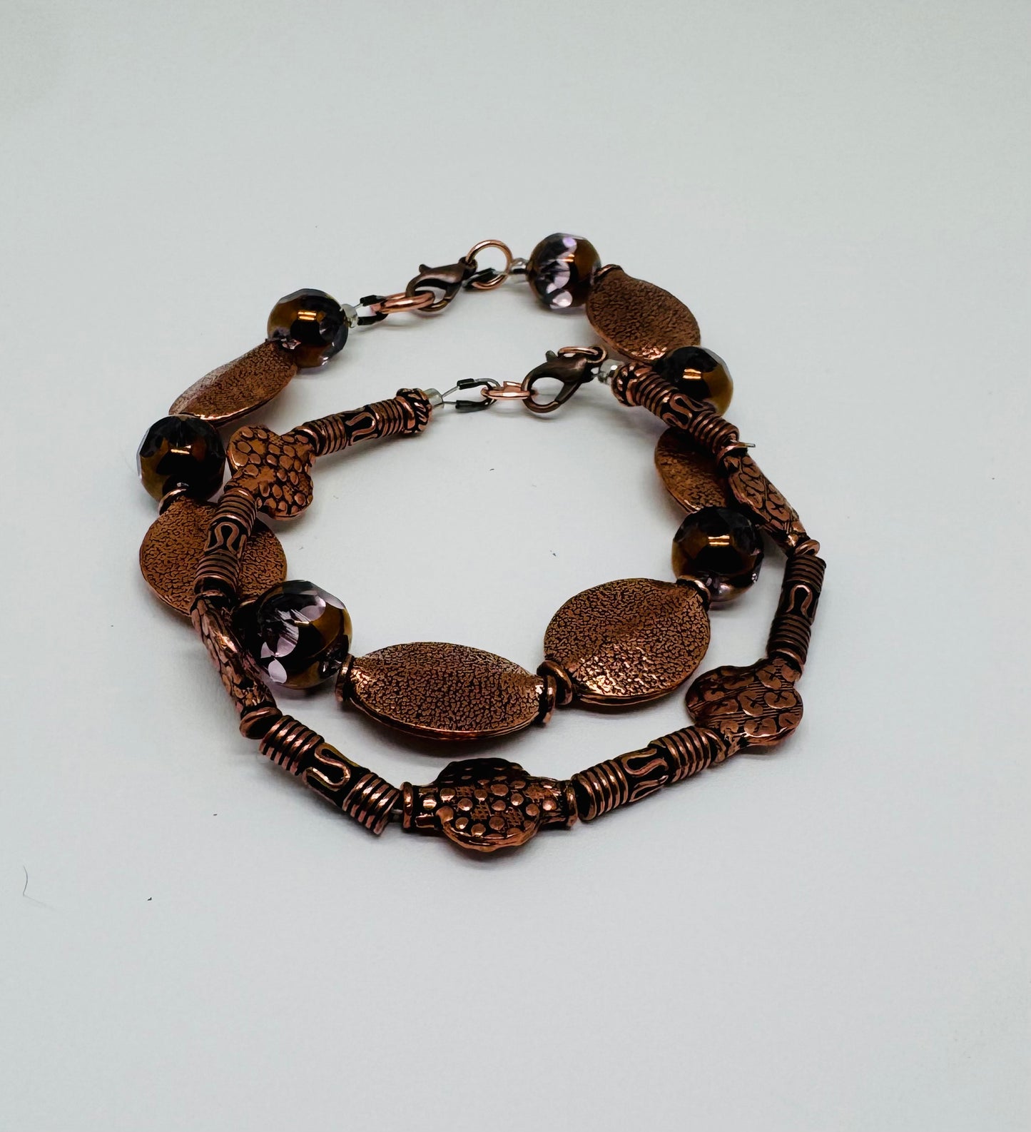 Copper bracelet set ￼