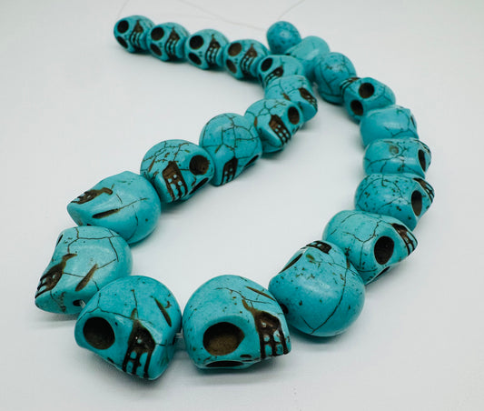 Skeleton turquoise stones