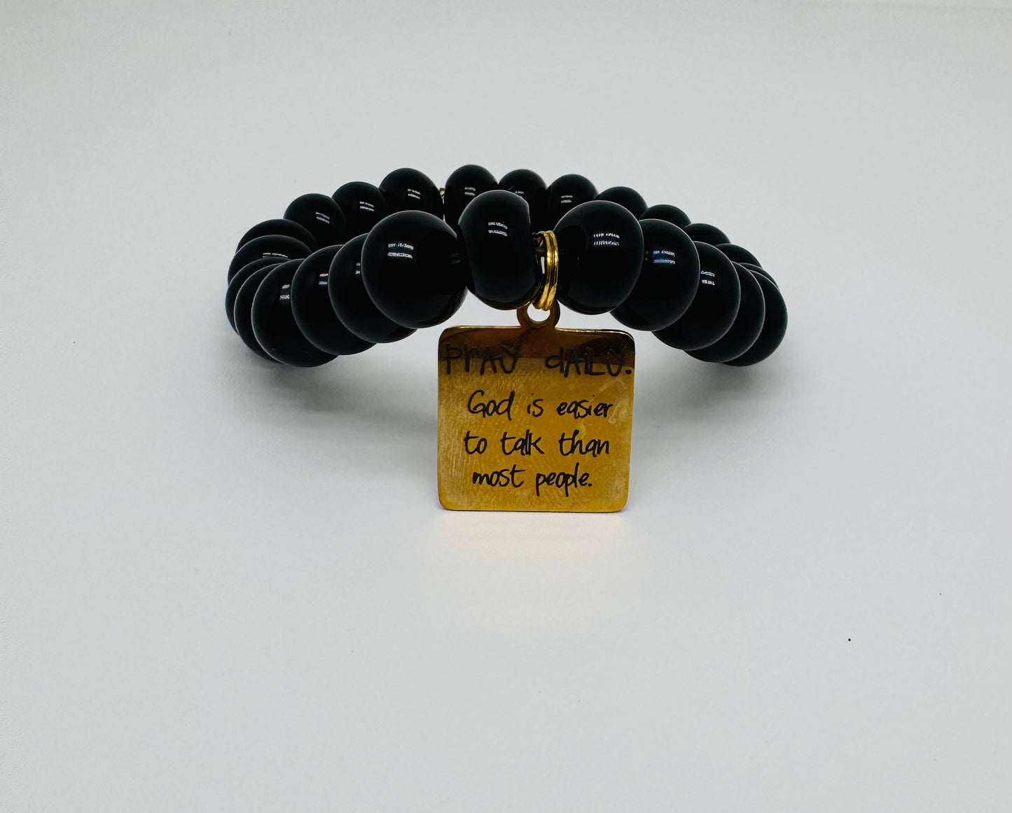 Pray daily bracelet