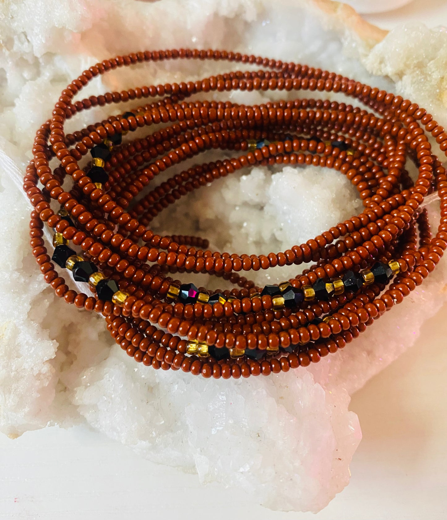 Live sale, 4 waistbeads